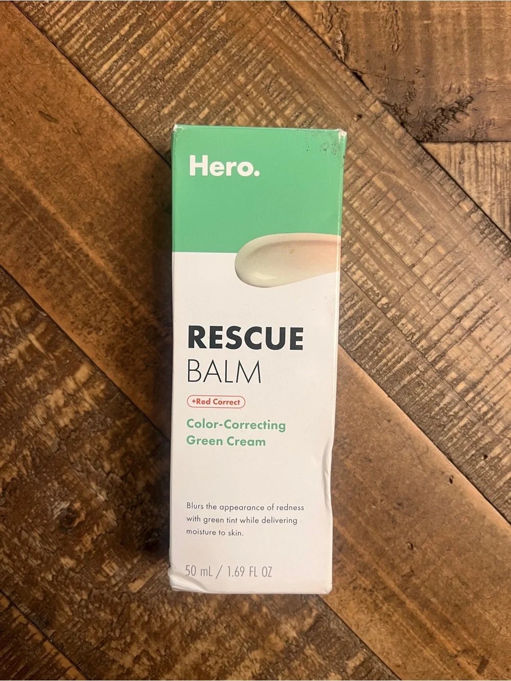 Hero Rescue Balm Color-Correcting Green Cream